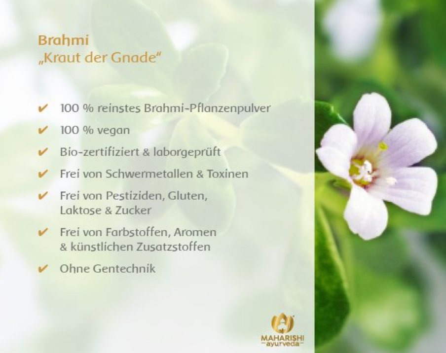Maharishi Ayurveda Brahmi Tabletten Bio (60 Stk)