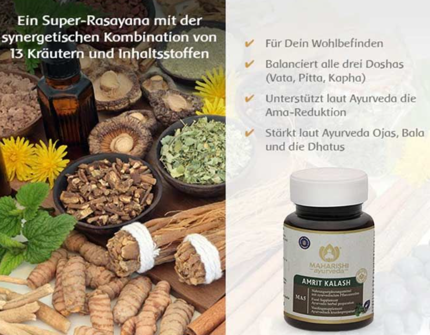 Maharishi Ayurveda Amrit Kalash MA 5 Tabletten (60 Stk)