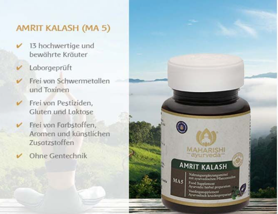 Maharishi Ayurveda Amrit Kalash MA 5 Tabletten (60 Stk)