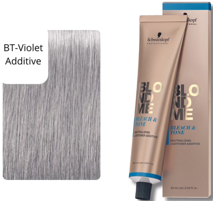 Schwarzkopf BLONDME Bleach & Tone Violett Additive (60ml)