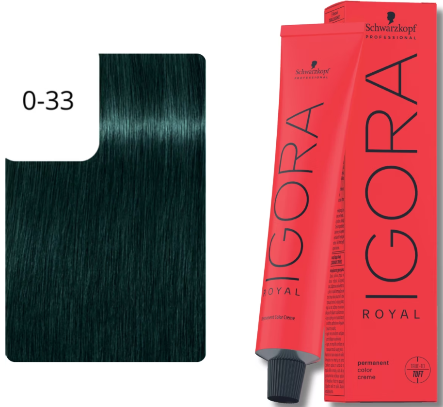 Schwarzkopf IGORA ROYAL 0-33 Anti-Rot-Konzentrat (60ml)