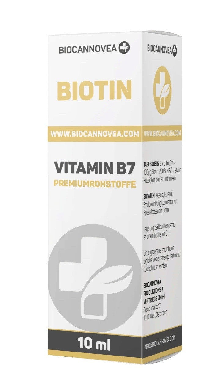 BIOCANNOVEA Biotin Vitamin B7 (10ml)