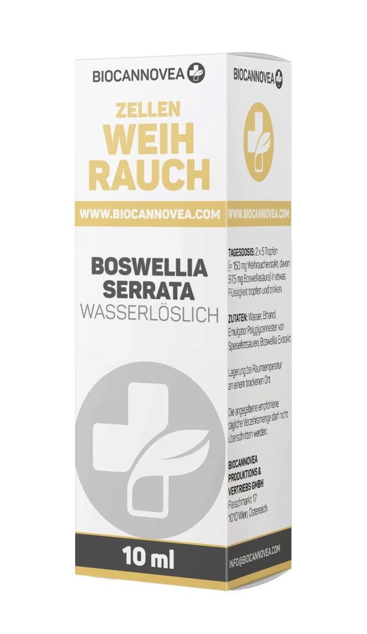 BIOCANNOVEA Weihrauch Boswellia Serrata, wasserlöslich (10ml)