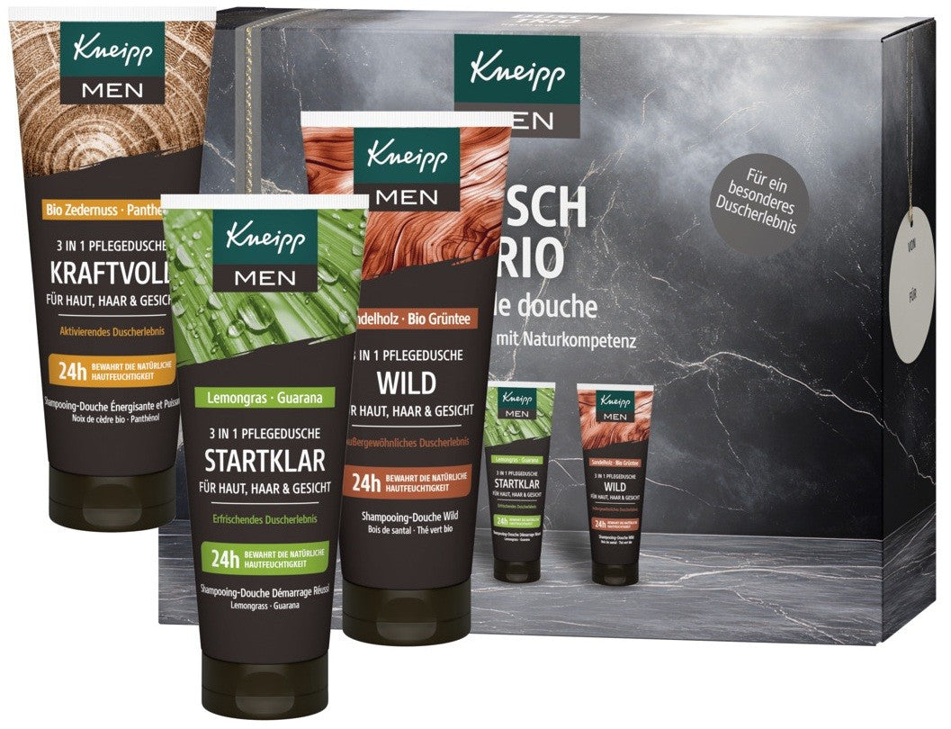 Kneipp Geschenkset MEN Dusch-Trio (3x75ml)