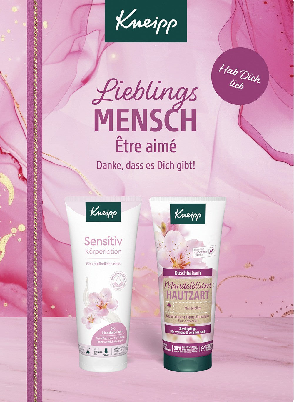 Kneipp Geschenkset Lieblingsmensch (2x200ml)