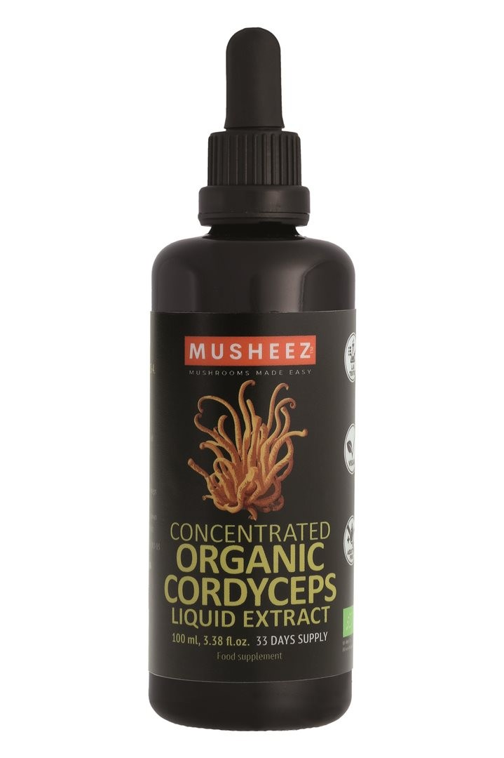 NATURKRAFTWERKE Cordyceps Vitalpilz, konzentriertes Flüssig-Extrakt BIO/kbA (100ml)