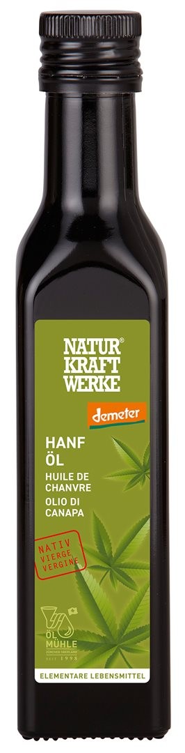 NATURKRAFTWERKE Hanföl nativ Demeter (250ml)