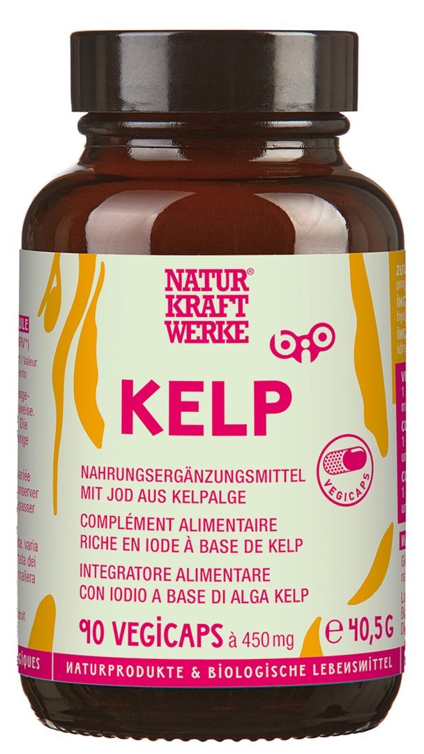 NATURKRAFTWERKE Kelp Vegicaps 450 mg Bio (90 Stk)