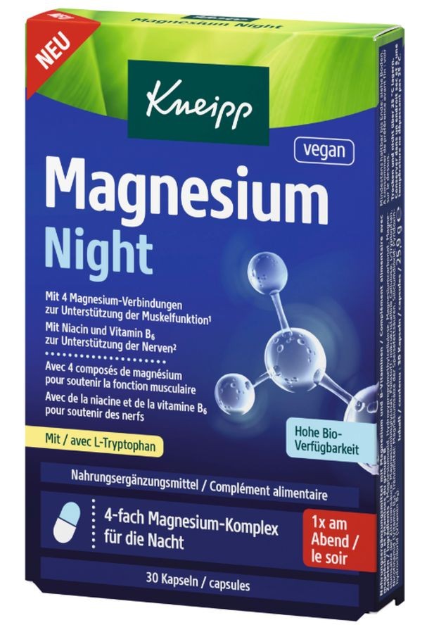Kneipp Magnesium Nacht Kapseln (30 Stk)