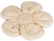 TimeTEX Stoff-Blume zum Bemalen, Durchmesser 19cm (1 Stk)