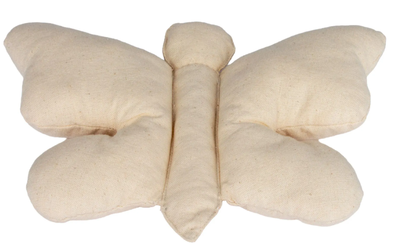 TimeTEX Stoff-Schmetterling zum Bemalen, 18x26cm (1 Stk)