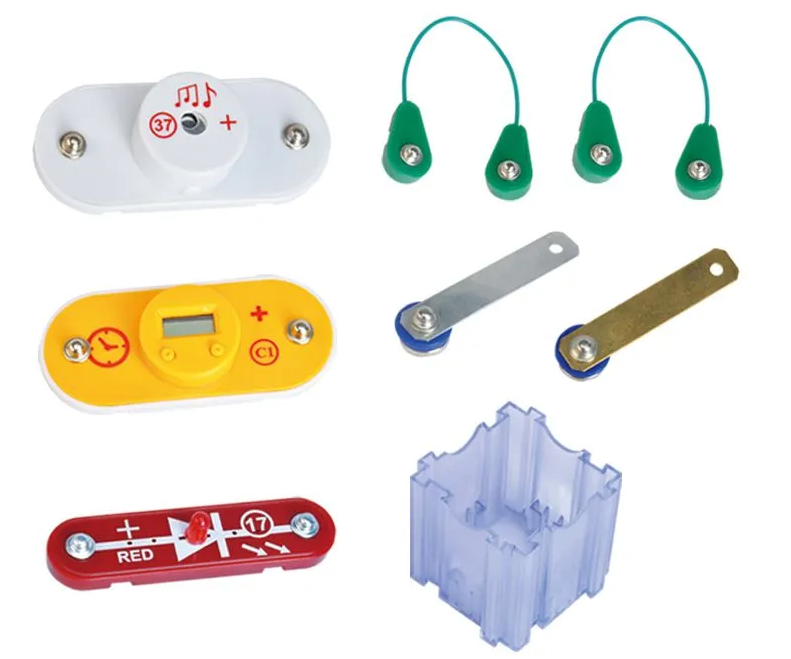 TimeTEX Experimentier-Set Zitronen-Batterie, 13x15x6cm (19-teilig)