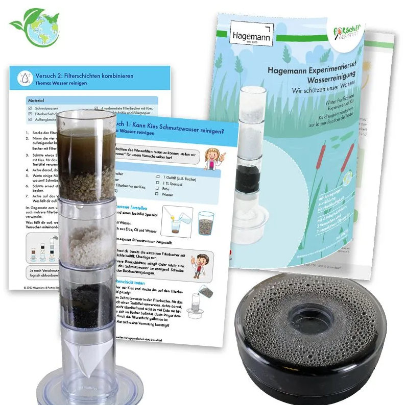 TimeTEX Experimentier-Set Wasserreinigung (9-teilig)
