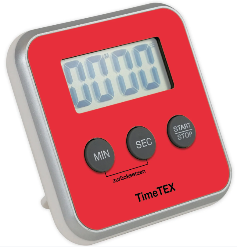 TimeTEX Zeitdauer-Uhr Digital compact, 8x8cm (1 Stk)