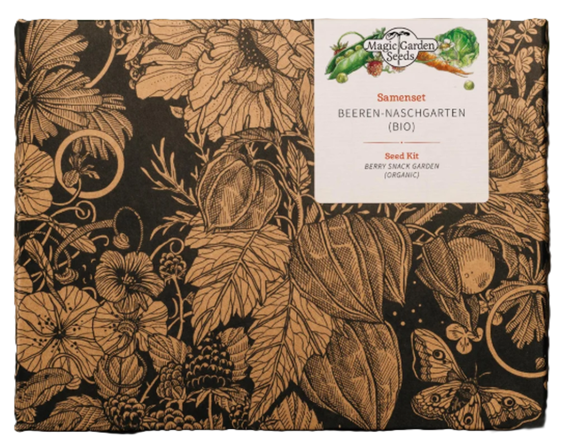Magic Garden Seeds Samen-Geschenkset Beeren-Naschgarten (4-teilig)
