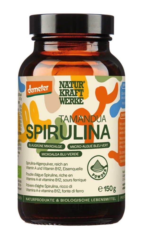 NATURKRAFTWERKE Spirulina Tamandua Pulver Demeter (150g)