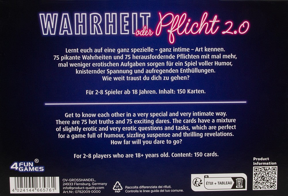 Orion Erotikspiel Wahrheit oder Pflicht (1 Stk)