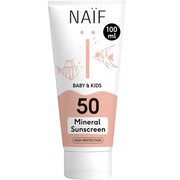 Naïf Baby & Kids Mineal Sun Cream SPF50 Sonnencrème (100ml)