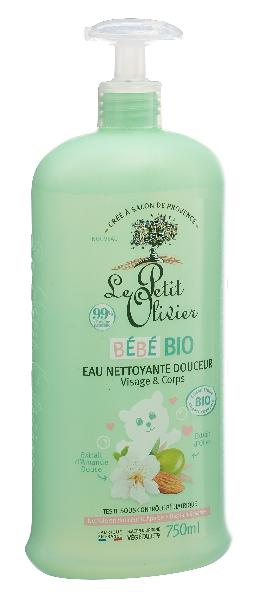 Le Petit Olivier Baby Gentle Cleansing Water Organic (750ml)