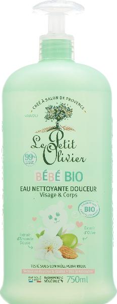 Le Petit Olivier Baby Gentle Cleansing Water Organic (750ml)