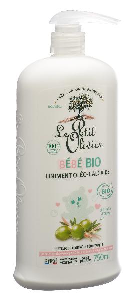 Le Petit Olivier Bébé Liniment oléo-calcaire bio (750ml)