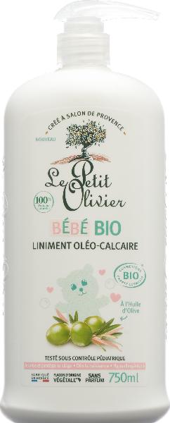 Le Petit Olivier Bébé Liniment oléo-calcaire bio (750ml)