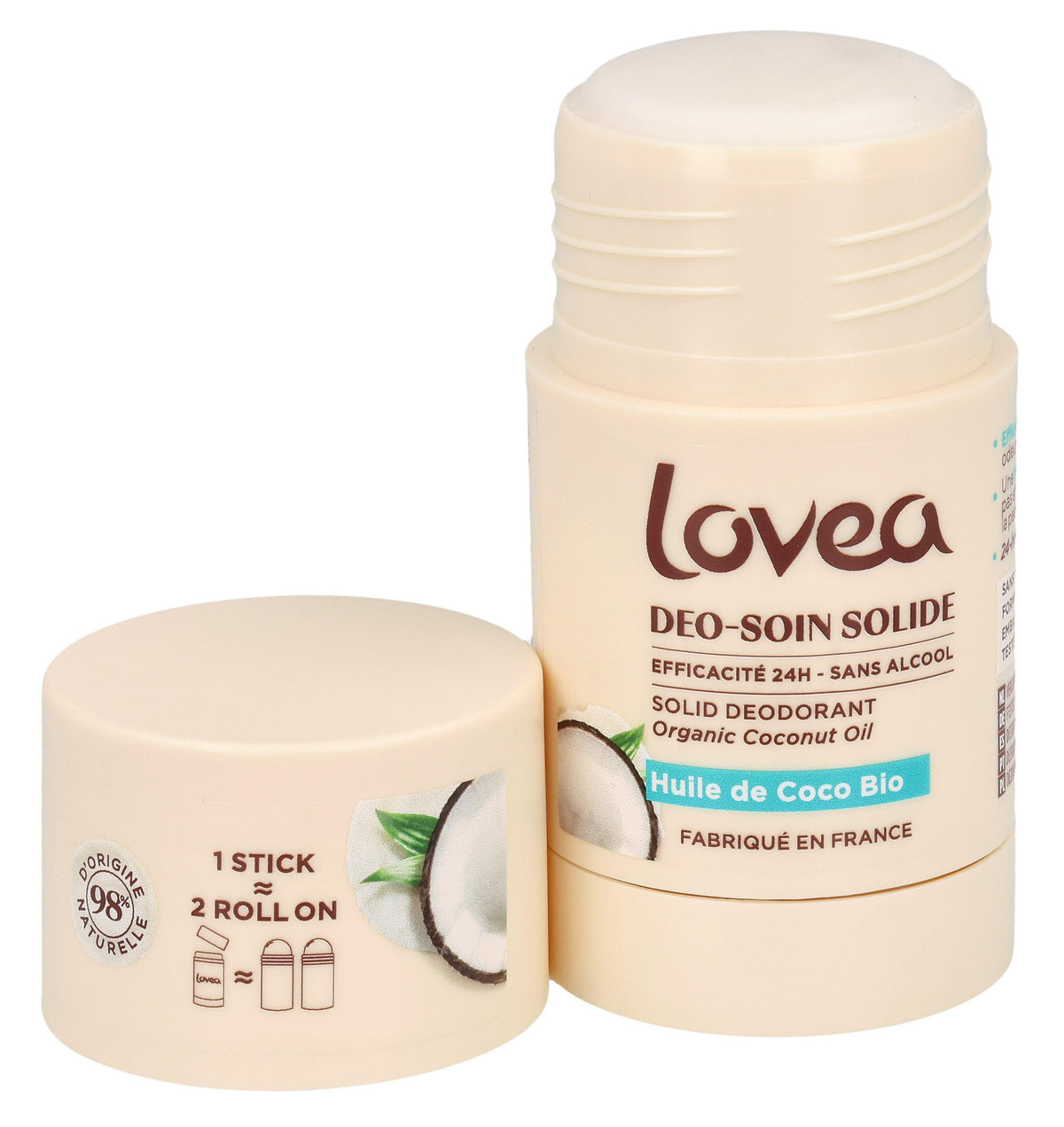 Lovea festes Deo Kokosöl (50g)