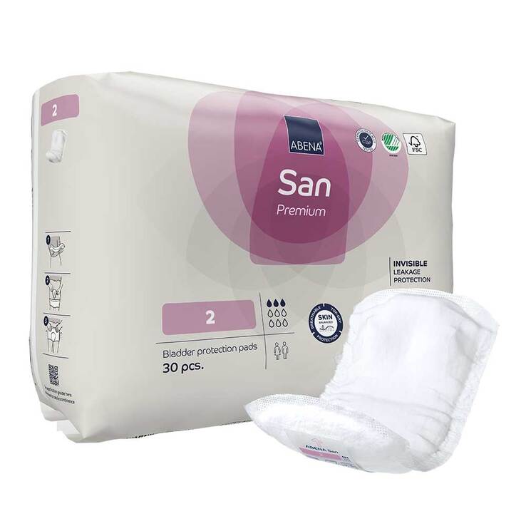 ABENA San Premium 2 Inkontinenzeinlage lila (30 Stk)