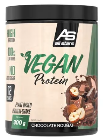 All Stars Vegan Protein Chocolate Nougat (300g)