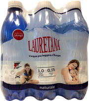 LAURETANA Mineralwasser mit Kohlensäure (6x500ml)
