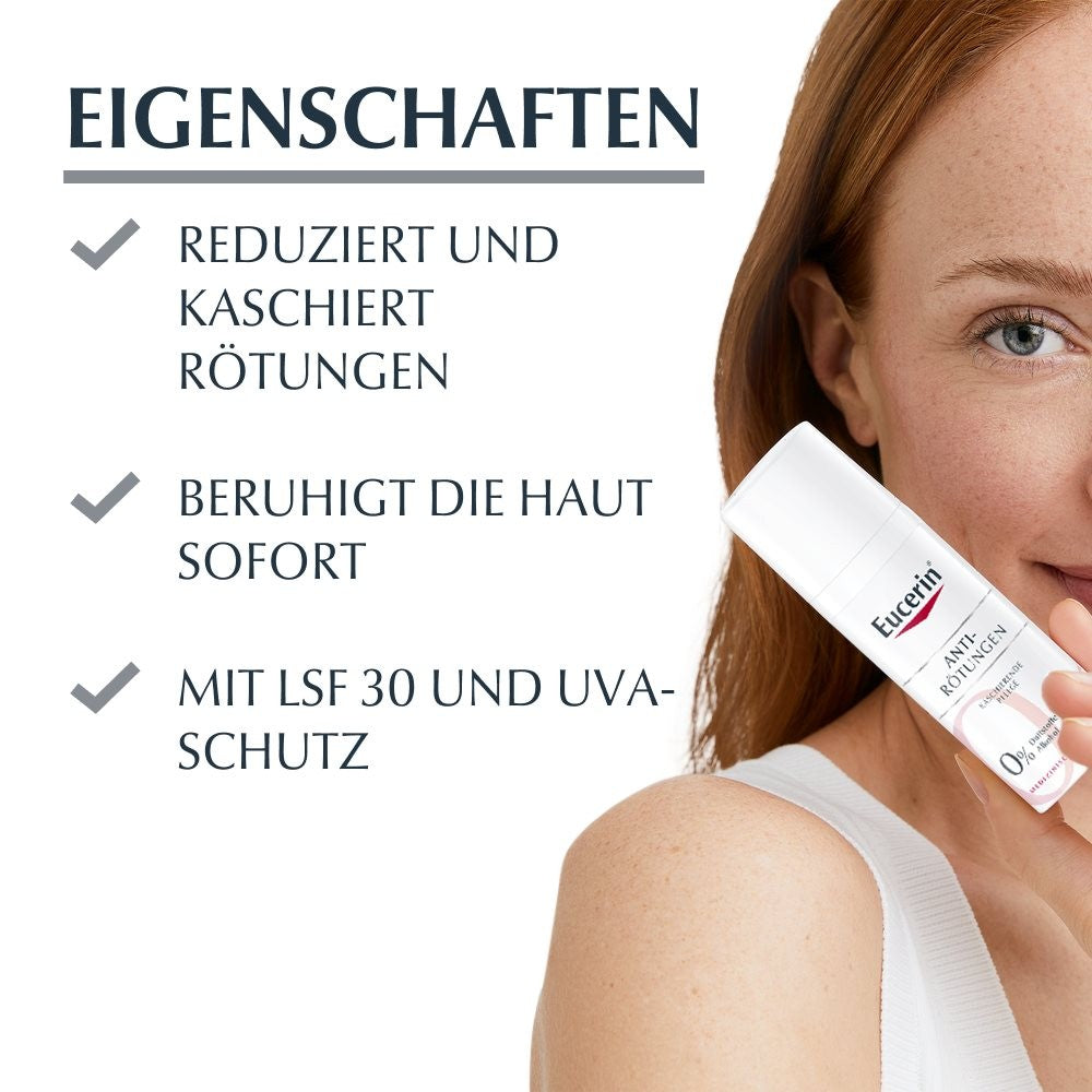 Eucerin AntiRÖTUNGEN ausgleichende Pflege, getönt, LSF30 (50ml)