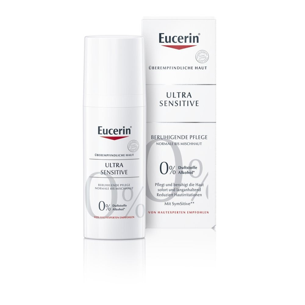 Eucerin UltraSENSITIVE beruhigende Pflege, Normal- und Mischhaut (50ml)