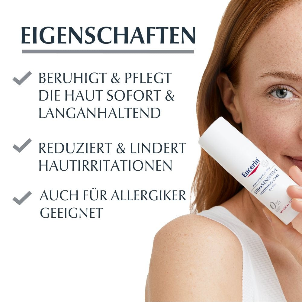 Eucerin UltraSENSITIVE beruhigende Pflege, trockene Haut (50ml)