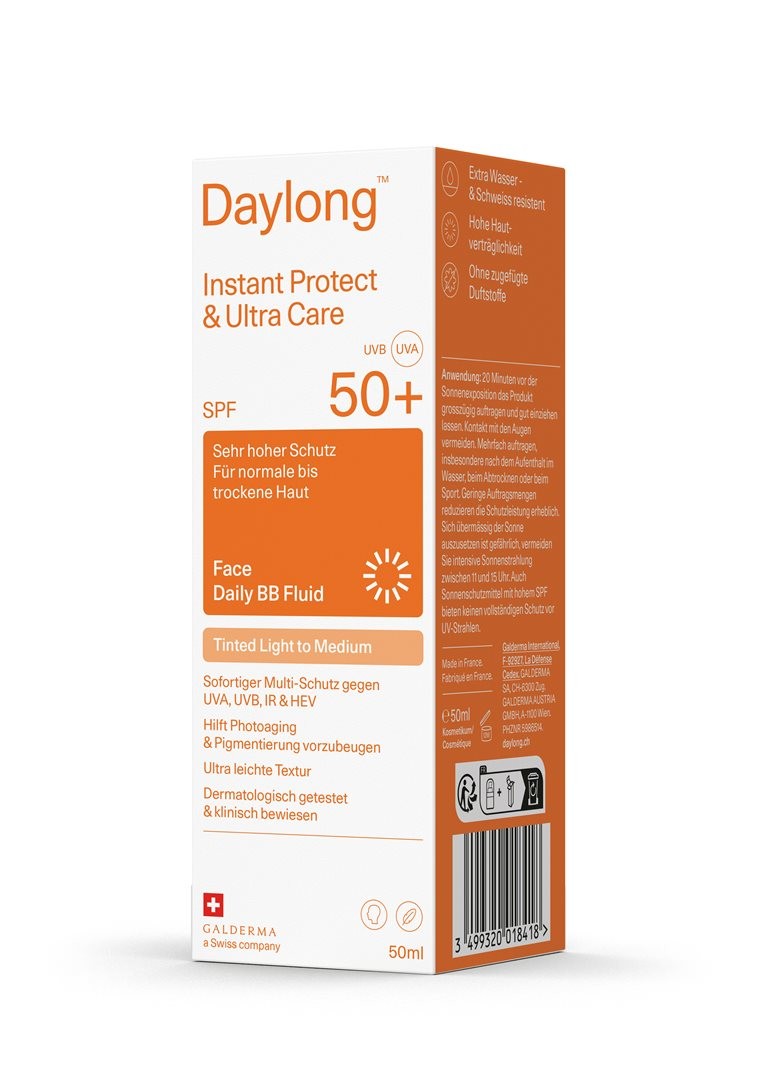 Daylong Instant Protect & Ultra Care, Face Daily BB Fluid SPF50+ (50ml)