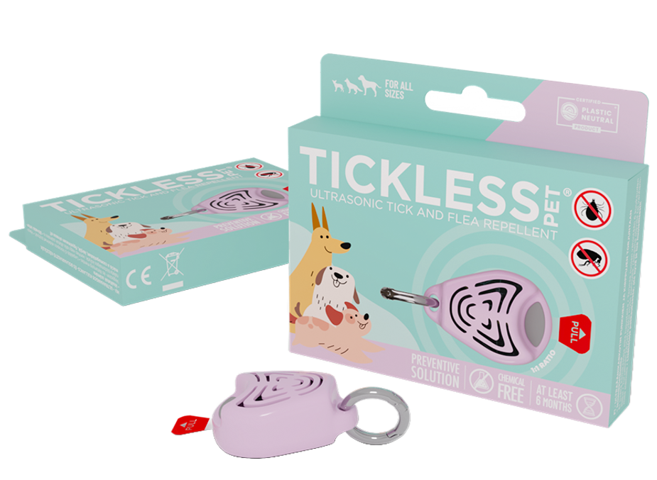 Tickless Pet Zecken- und Flohschutz rosa (1 Stk)