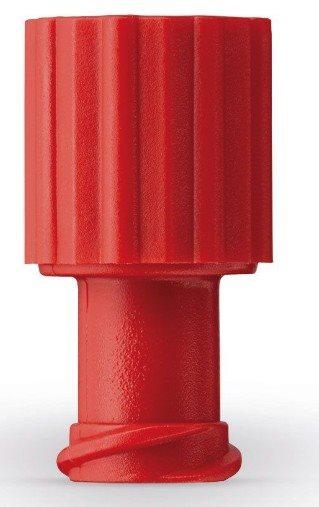 FRESENIUS Kombi-Stopfen Luer-Lock rot (100 Stk)