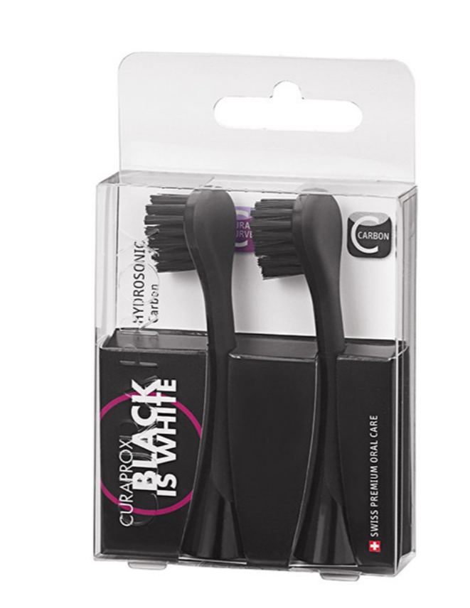 Curaprox Hydrosonic BIW Bürstenköpfe Carbon (2 Stk)