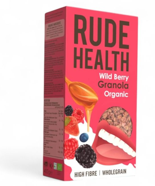 Rude Health Crunchy Berry Granola Bio (400g)