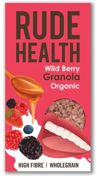 Rude Health Crunchy Berry Granola Bio (400g)