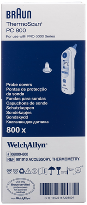 Braun Welch Allyn ThermoScan PRO 6000 Schutzhülle (800 Stk)