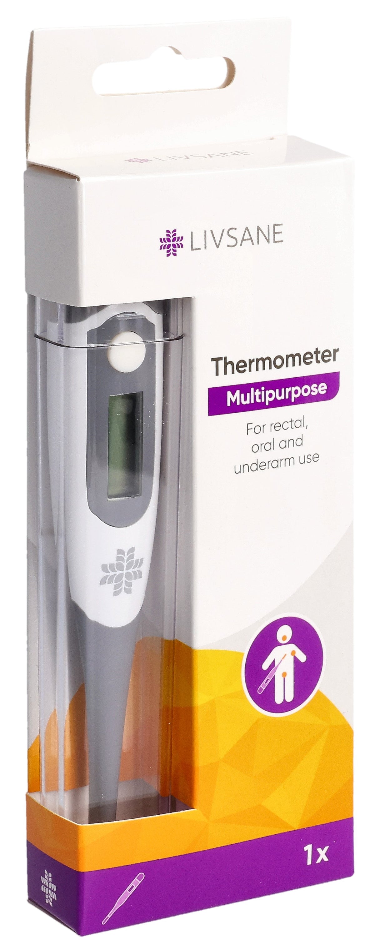 Livsane Multifunktions-Thermometer (1 Stk)
