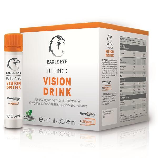 Eagle Eye Lutein 20 Vision Drink (30 x 25 ml)