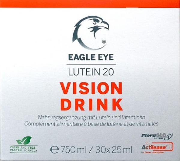 Eagle Eye Lutein 20 Vision Drink (30 x 25 ml)