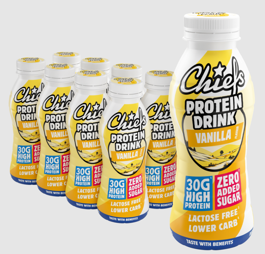 Chiefs Protein Drink Vanilla (8x330ml)