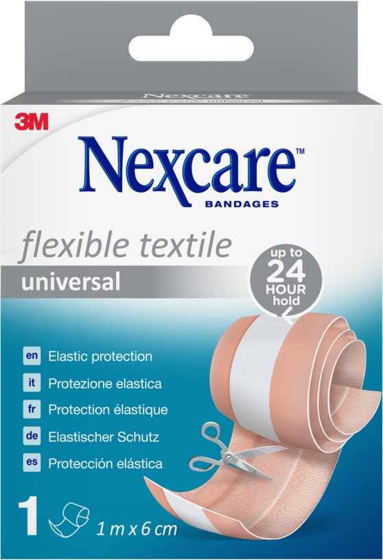 3M Nexcare Flexible Textile Pflaster Universal 6cm x 1m (1 Stk)