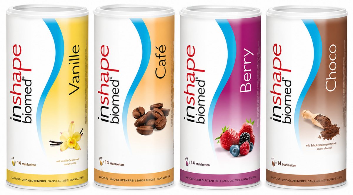 InShape Biomed 4er Kombi mit allen Sorten (4x420g)
