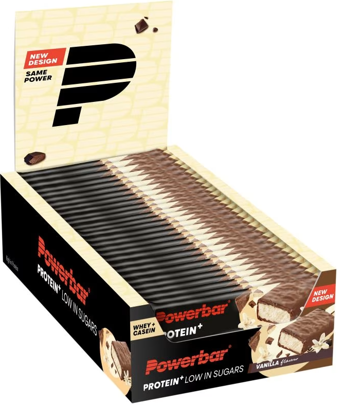 Powerbar Protein+ Low Sugar Bar Vanilla (16x35g)