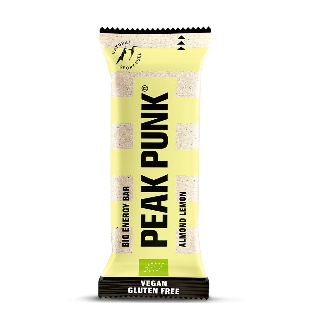 PEAK PUNK Organic Energy Bar Almond & Lemon (38g)