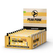 PEAK PUNK Organic Oat Flapjack Salted Peanut (12x60g)