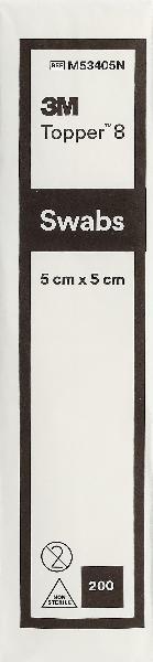 TOPPER 8 NW Compresse 5x5cm non sterili (200 pz)